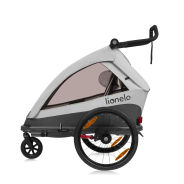 Lionelo Cama Grey Stone — rimorchio per bicicletta con funzione passeggino