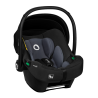 lionelo Astrid i-Size Set Black Grey — Seggiolino auto con base ISOFIX