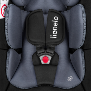 lionelo Astrid i-Size Set Black Grey — Seggiolino auto con base ISOFIX