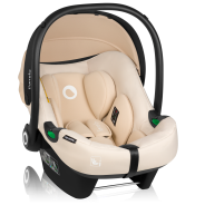 lionelo Astrid i-Size Set Beige Sand — Seggiolino auto con base ISOFIX