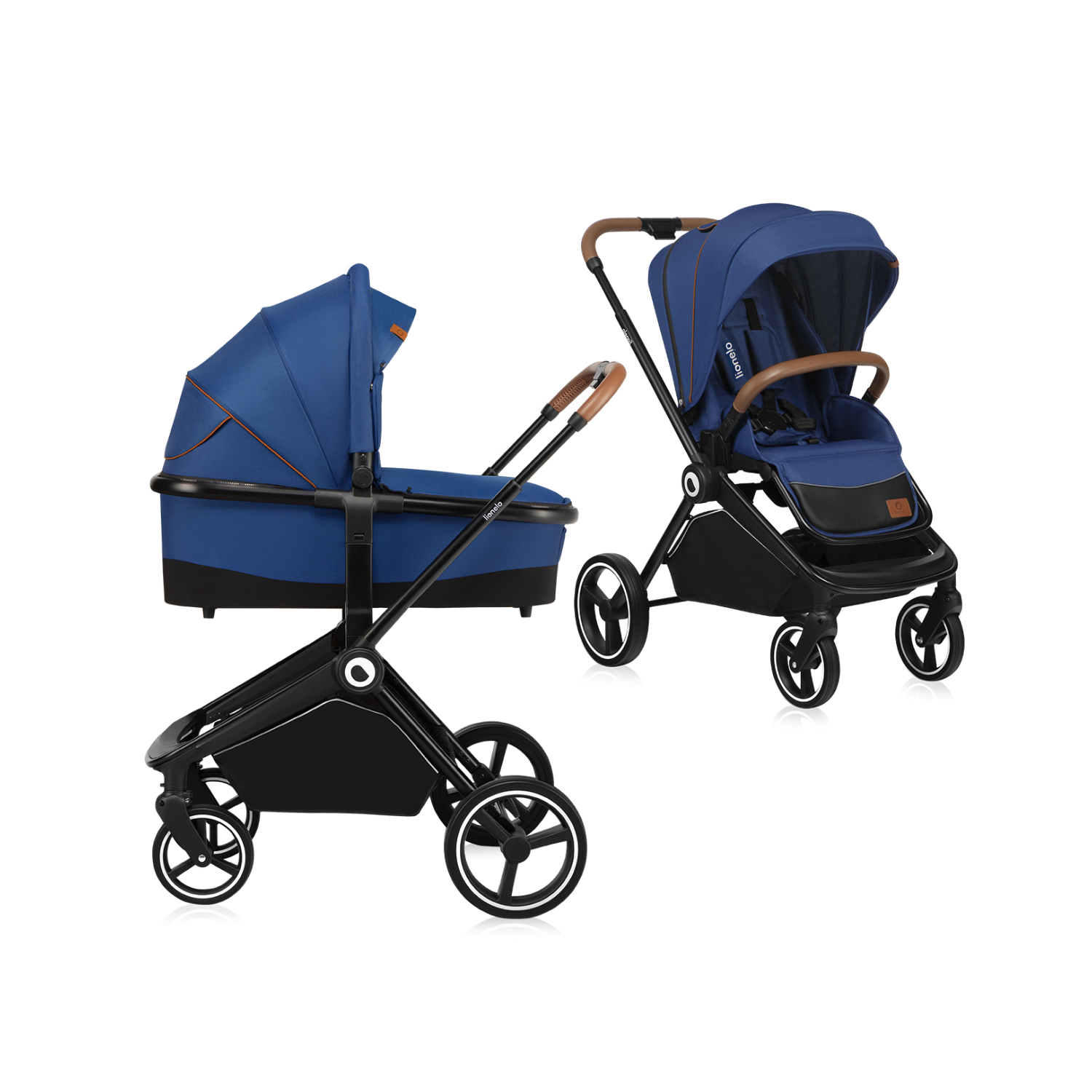 Lionelo Mika Blue Navy 2in1 — Passeggino multifunzione