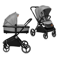 Lionelo Mika 2in1 Grey Stone — Passeggino multifunzione