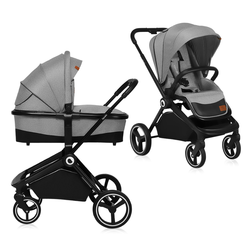 Lionelo Mika 2in1 Grey Stone — Passeggino multifunzione