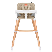 lionelo Koen Beige Sand — Seggiolone pappa