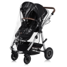 lionelo Amber 2in1 Black Silver — Passeggino multifunzionale