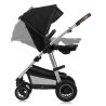 lionelo Amber 2in1 Black Silver — Passeggino multifunzionale