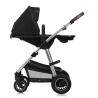 lionelo Amber 3in1 Black Silver — Passeggino multifunzionale