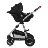 lionelo Amber 3in1 Black Silver — Passeggino multifunzionale