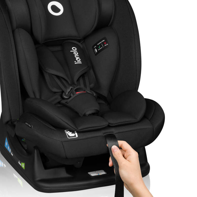 Lionelo Izzy i-Size Black Carbon — Seggiolino auto