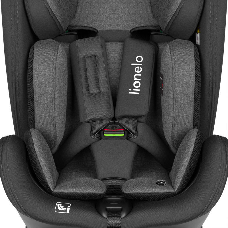 Lionelo Harper i-Size Black Carbon Grey — Seggiolino auto