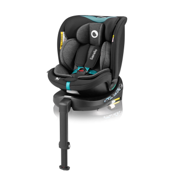 Lionelo Navy i-Size Black Turquoise — seggiolino auto