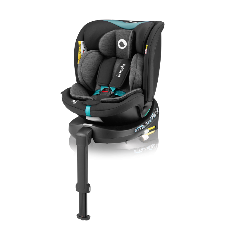 Lionelo Navy i-Size Black Turquoise — seggiolino auto