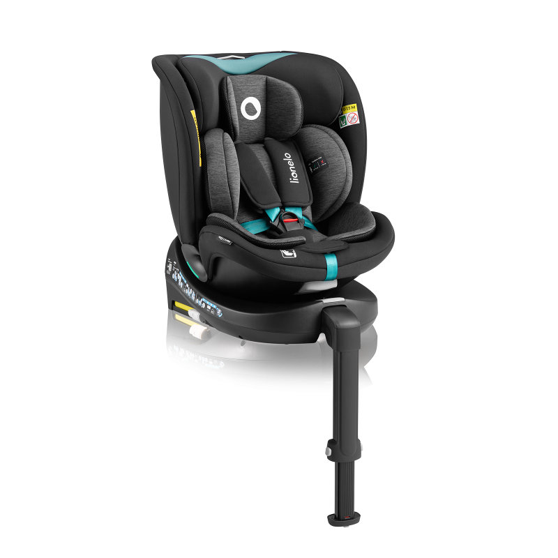 Lionelo Navy i-Size Black Turquoise — seggiolino auto