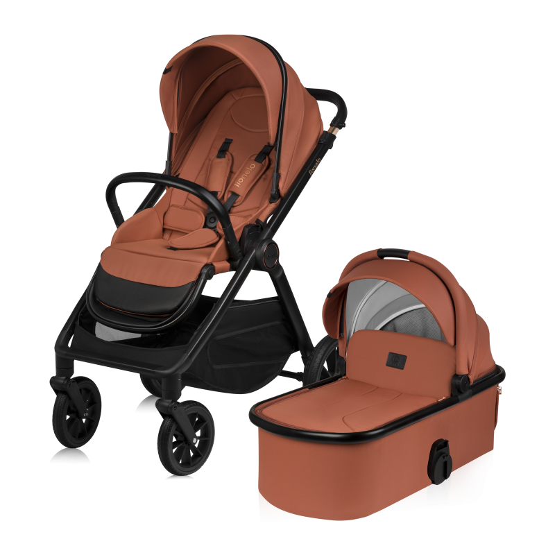 Lionelo Layla 2in1 Brown Rust — Passeggino multifunzione