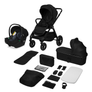 Lionelo Layla 3in1 Black Onyx — Passeggino multifunzione