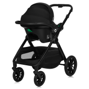 Lionelo Layla 3in1 Black Onyx — Passeggino multifunzione