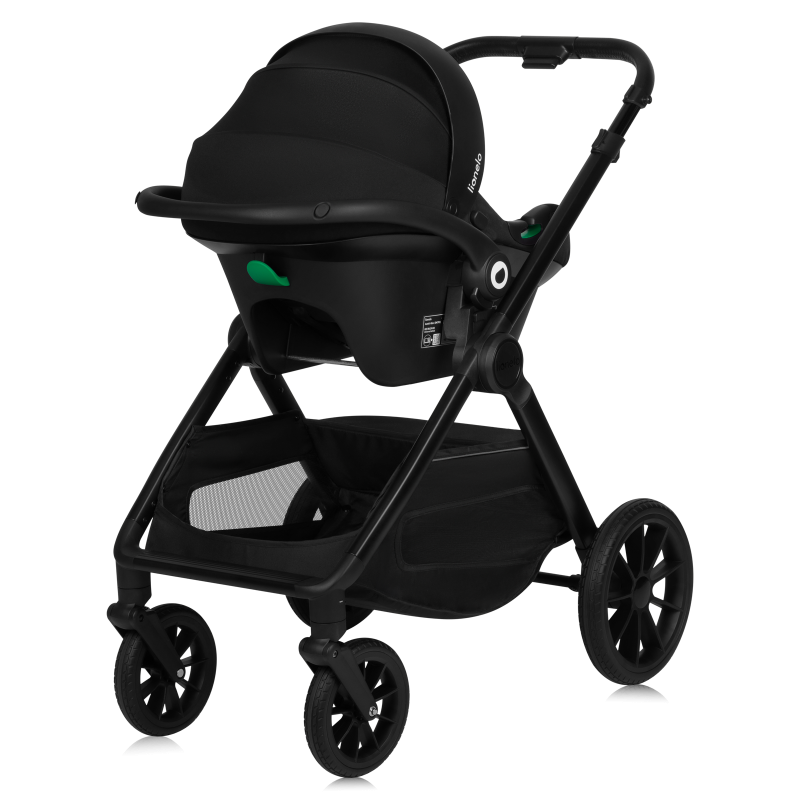 Lionelo Layla 3in1 Black Onyx — Passeggino multifunzione