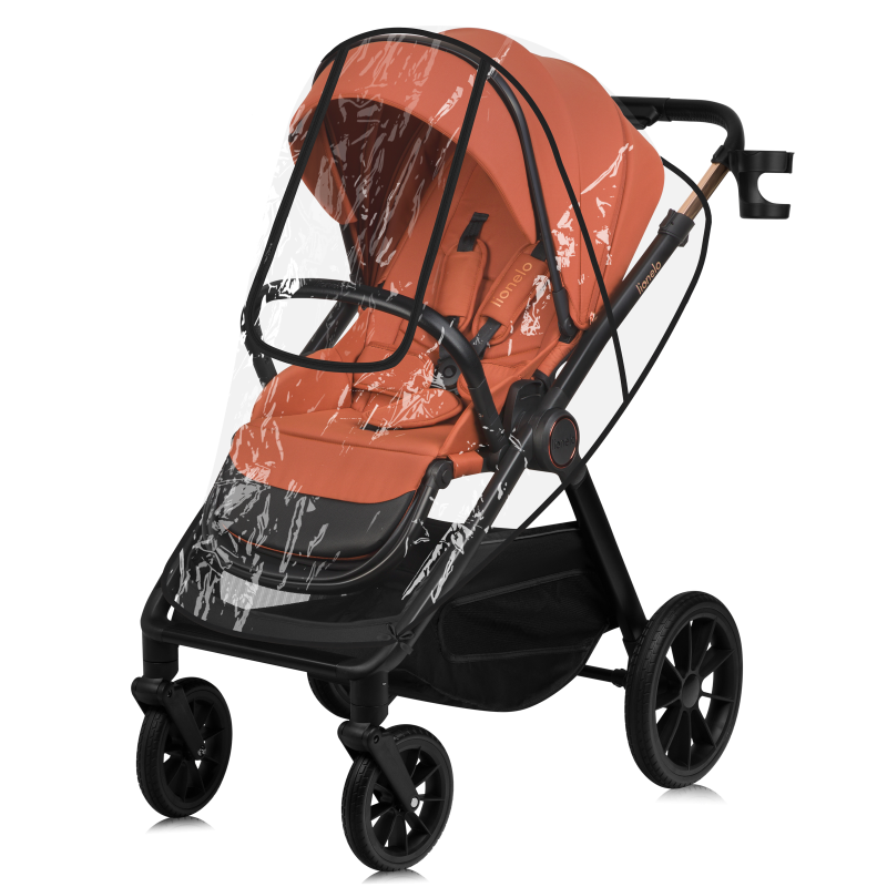 Lionelo Layla 3in1 Brown Rust — Passeggino multifunzione