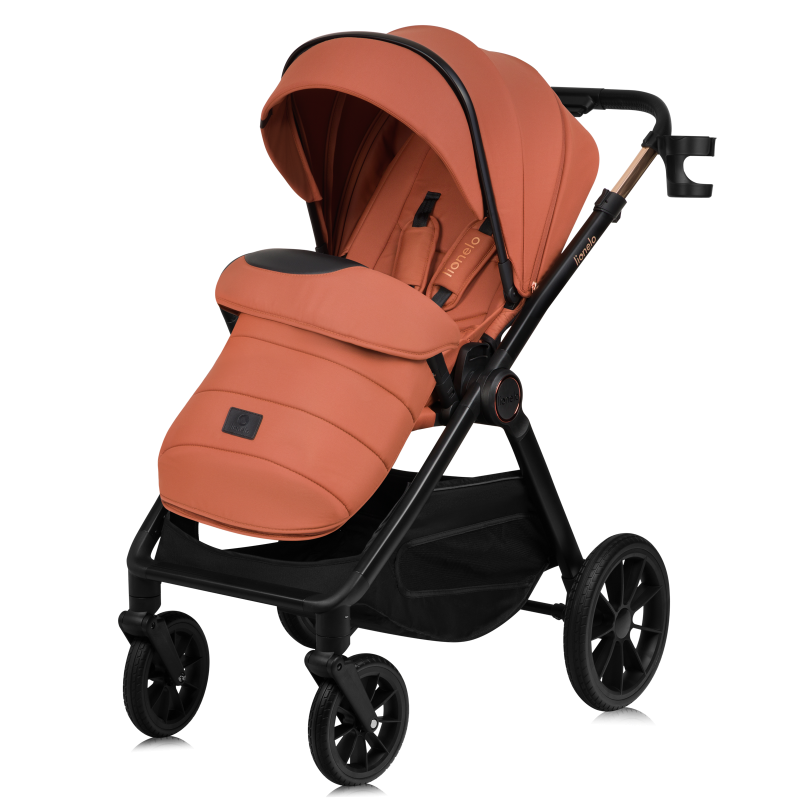 Lionelo Layla 3in1 Brown Rust — Passeggino multifunzione