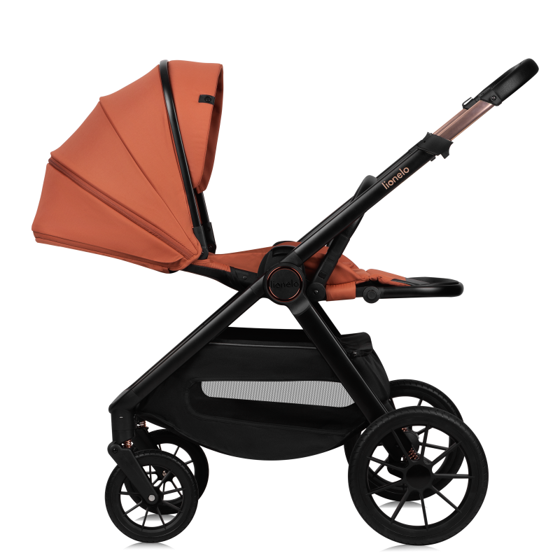 Lionelo Layla 3in1 Brown Rust — Passeggino multifunzione