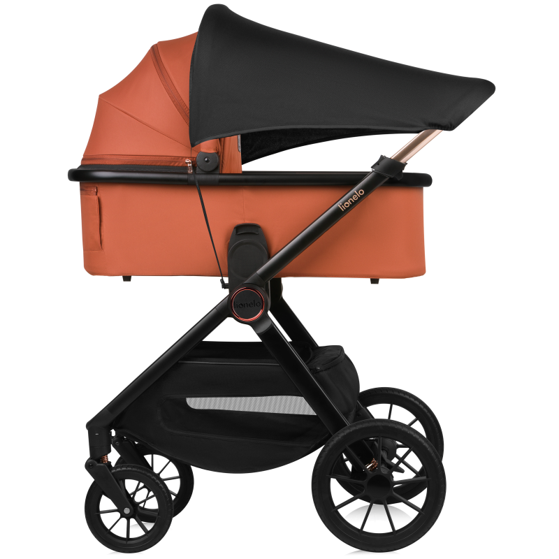 Lionelo Layla 3in1 Brown Rust — Passeggino multifunzione