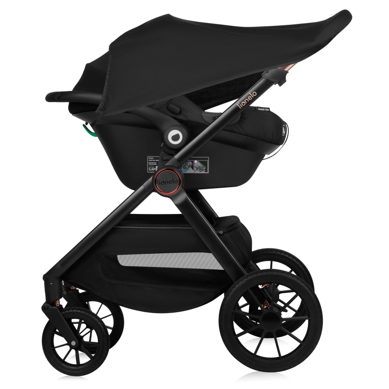 Lionelo Layla 3in1 Brown Rust — Passeggino multifunzione