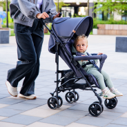 Lionelo Elia Grey White — Passeggino