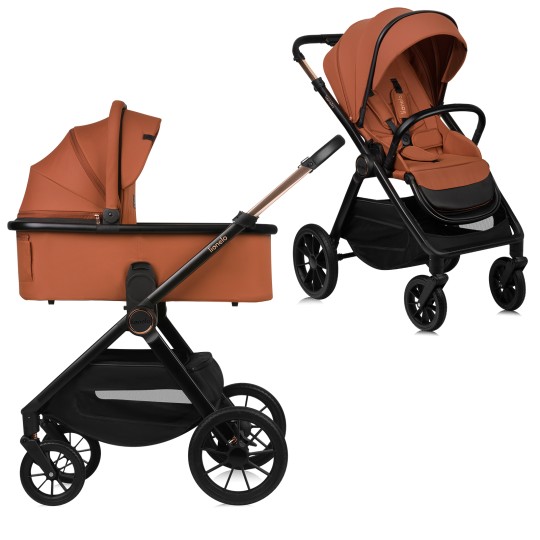 Lionelo Layla 2in1 Brown Rust — Passeggino multifunzione