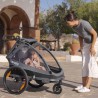 Lionelo Cama Grey Stone — rimorchio per bicicletta con funzione passeggino