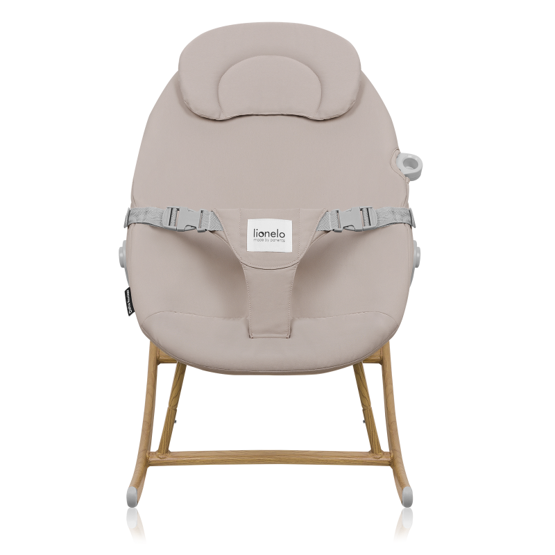 Lionelo Dalia Rocker Beige Sand — Sdraietta a dondolo per bambini