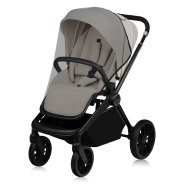 Lionelo Mika Plus 2in1 Beige Sand — Passeggino multifunzione