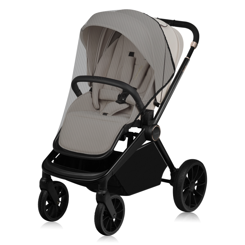 Lionelo Mika Plus 2in1 Beige Sand — Passeggino multifunzione