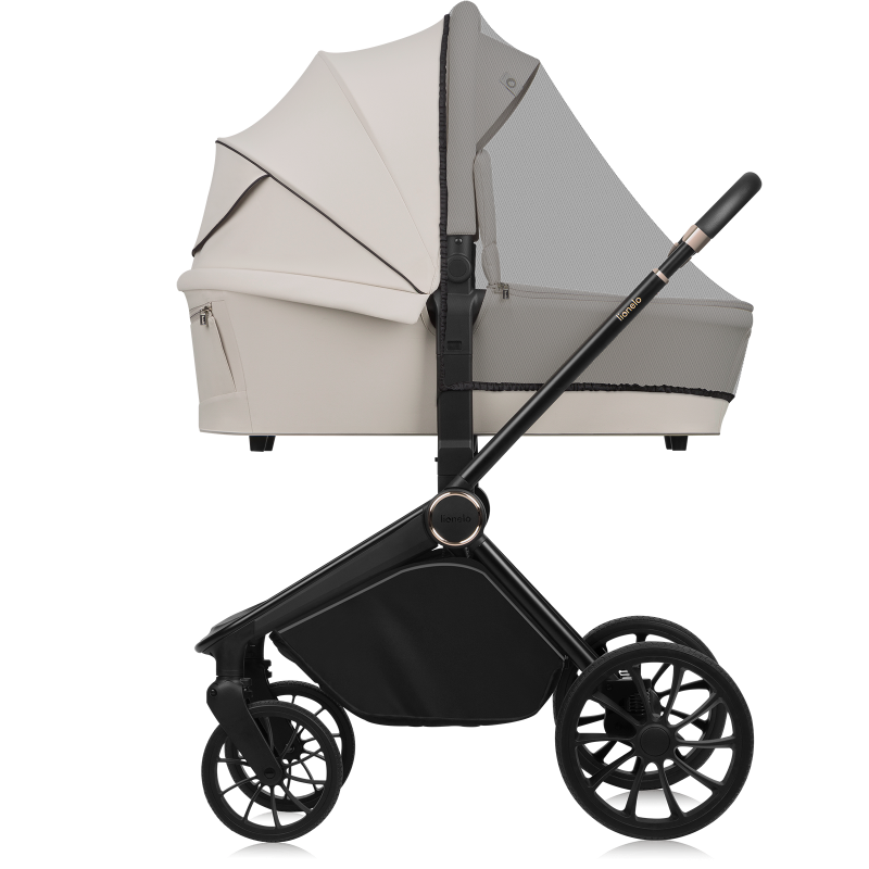 Lionelo Mika Plus 2in1 Beige Sand — Passeggino multifunzione