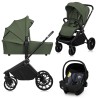 Lionelo Mika Plus 3 in 1 Green Olive — Passeggino multifunzionale