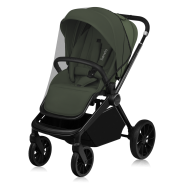 Lionelo Mika Plus 3 in 1 Green Olive — Passeggino multifunzionale