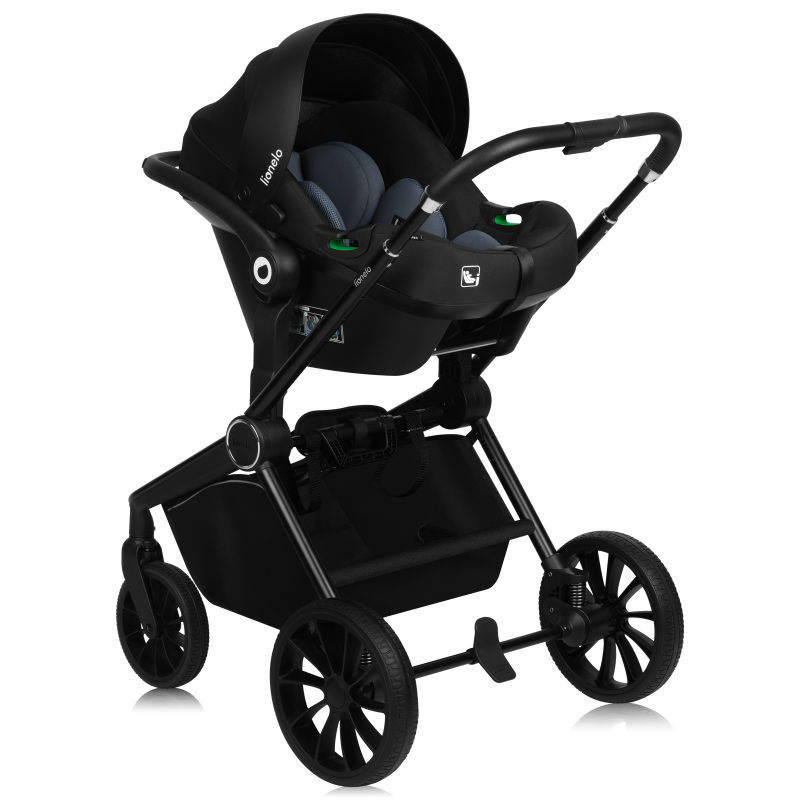 Lionelo Mika Plus 3 in 1 Green Olive — Passeggino multifunzionale