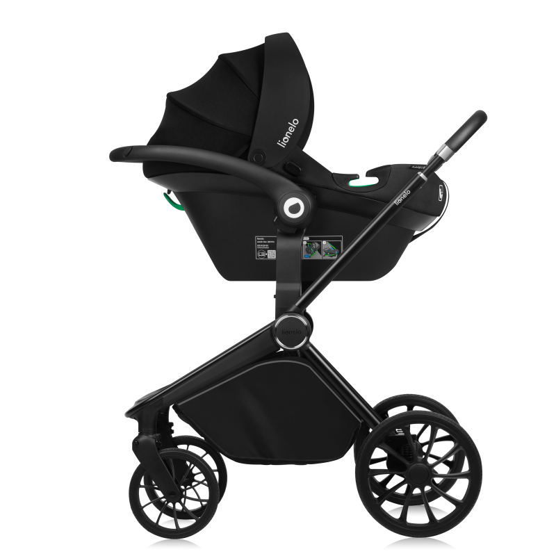 Lionelo Mika Plus 3 in 1 Green Olive — Passeggino multifunzionale