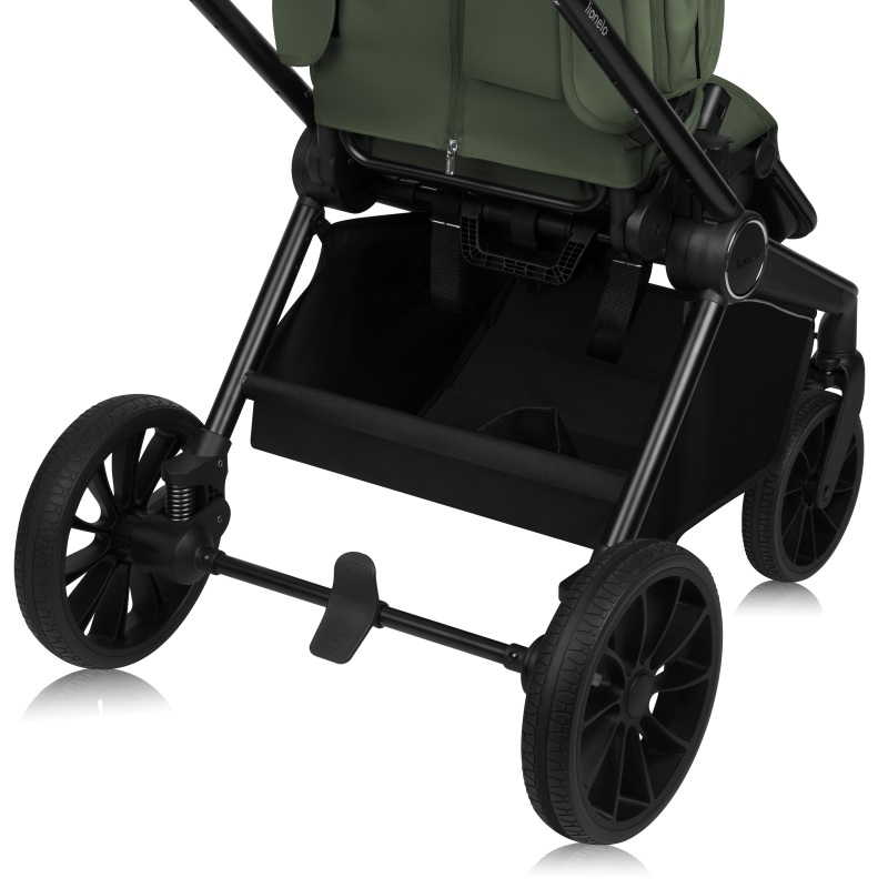 Lionelo Mika Plus 3 in 1 Green Olive — Passeggino multifunzionale