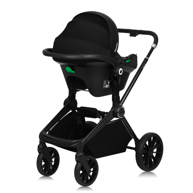 Lionelo Mika Plus 3 in 1 Green Olive — Passeggino multifunzionale