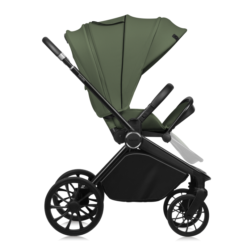 Lionelo Mika Plus 2in1 Green Olive — Passeggino multifunzione