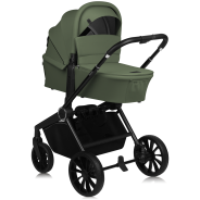 Lionelo Mika Plus 2in1 Green Olive — Passeggino multifunzione