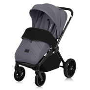 Lionelo Mika Plus 3 in 1 Grey Stone — Passeggino multifunzionale