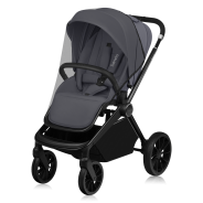 Lionelo Mika Plus 3 in 1 Grey Stone — Passeggino multifunzionale