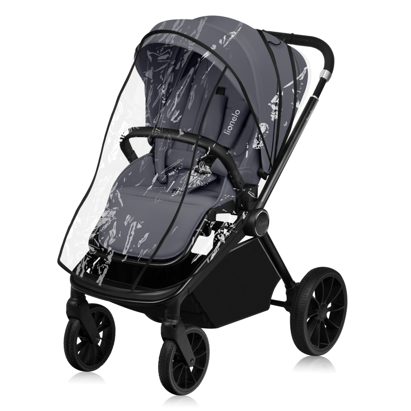 Lionelo Mika Plus 3 in 1 Grey Stone — Passeggino multifunzionale