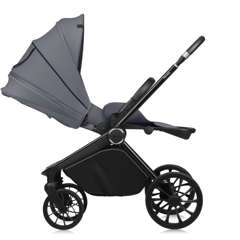 Lionelo Mika Plus 3 in 1 Grey Stone — Passeggino multifunzionale