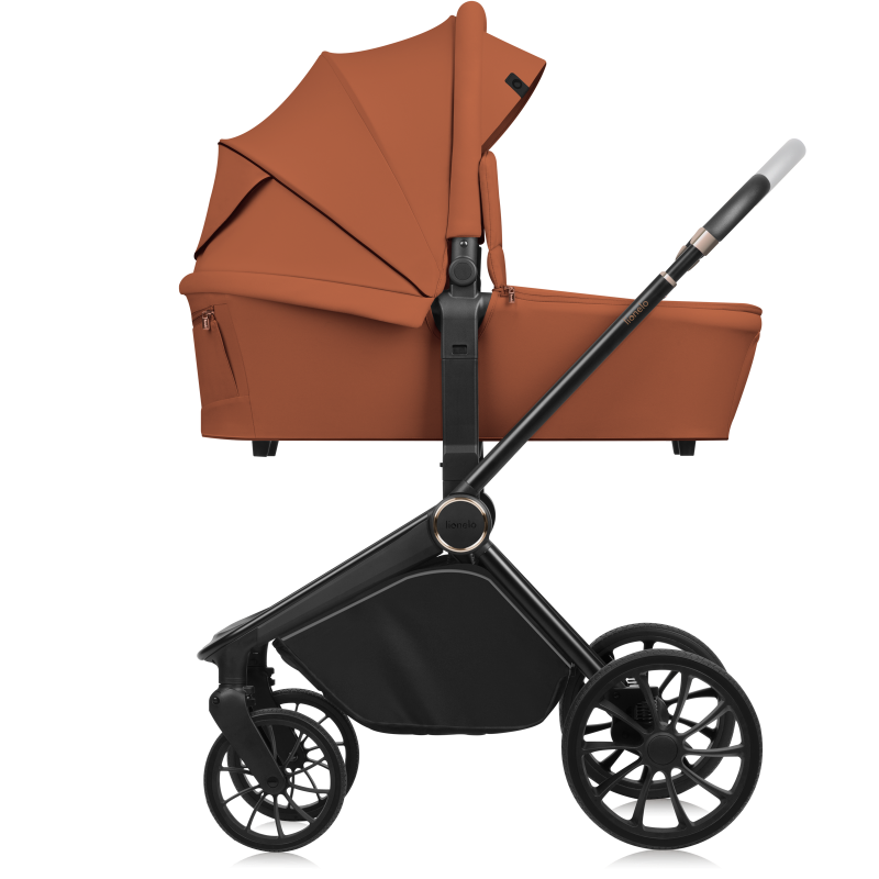 Lionelo Mika Plus 3 in 1 Brown Rust — Passeggino multifunzionale