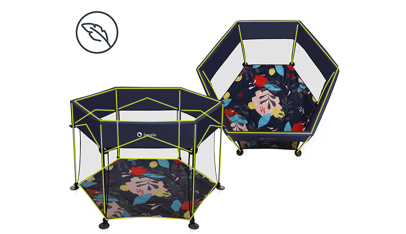 Lionelo Roel Blue Navy - box per bambini