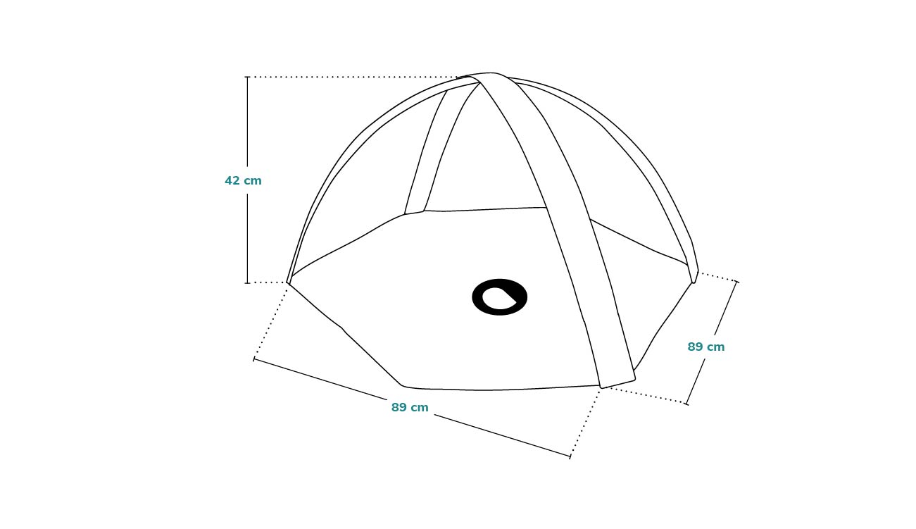 Lionelo Paula Plus - dimensioni - tappeto educativo